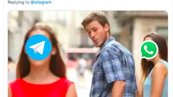 Banyak pengguna WhatsApp mulai tergoda ke Telegram. Foto: istimewa