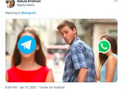 Meme User WhatsApp Pindah Telegram Tapi Dibeli Zuckerberg