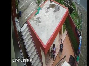 Aksi Pencurian Kotak Amal di Masjid Tasikmalaya Terekam CCTV