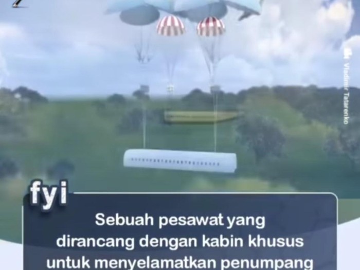 Ridwan Kamil mengunggah simulasi penyelamatan penumpang pesawat