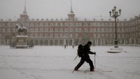 Badan Meterologi Negara mengatakan bahwa suhu kemungkinan akan turun hingga minus 10 derajat Celcius sepanjang pekan. AP Photo/Andrea Comas  