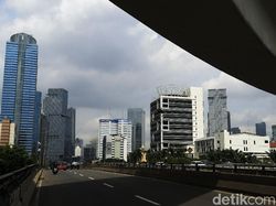 Suasana Jakarta di Hari Pertama PPKM
