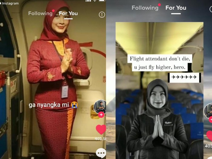 Viral Curhat Sedih Anak Pramugari Sriwijaya Air Sj182 Ini Kisah Lengkapnya