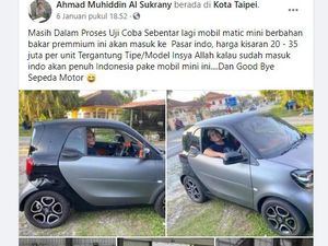 Viral Mobil Imut Bakal Dijual di Indonesia, Harganya Setara Honda Vario, Benarkah?