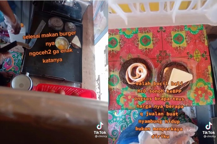 Ditawar dan Disebut Tidak Enak, Penjual Burger Ini Curhat Sedih