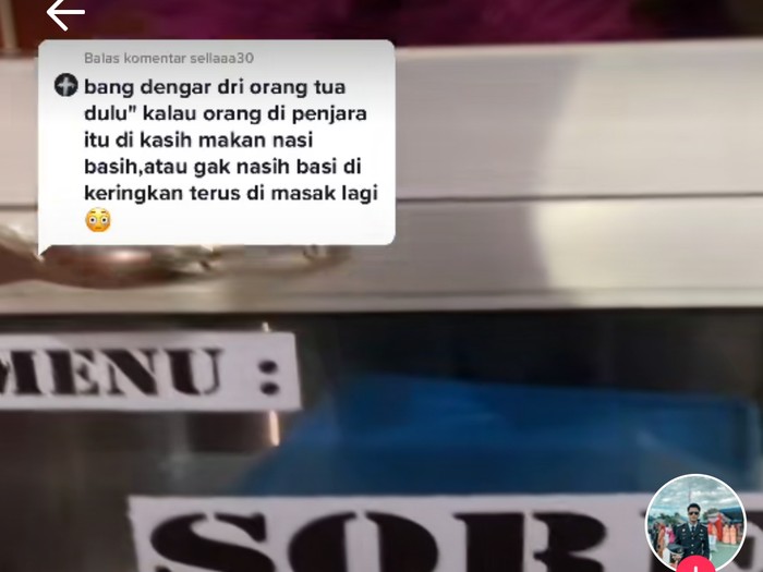 Dituding Sajikan Nasi Basi Buat Tahanan, Sipir Ini Pamerkan Menu Enak Dituding Sajikan Nasi Basi Buat Tahanan, Sipir Ini Pamerkan Menu Enak