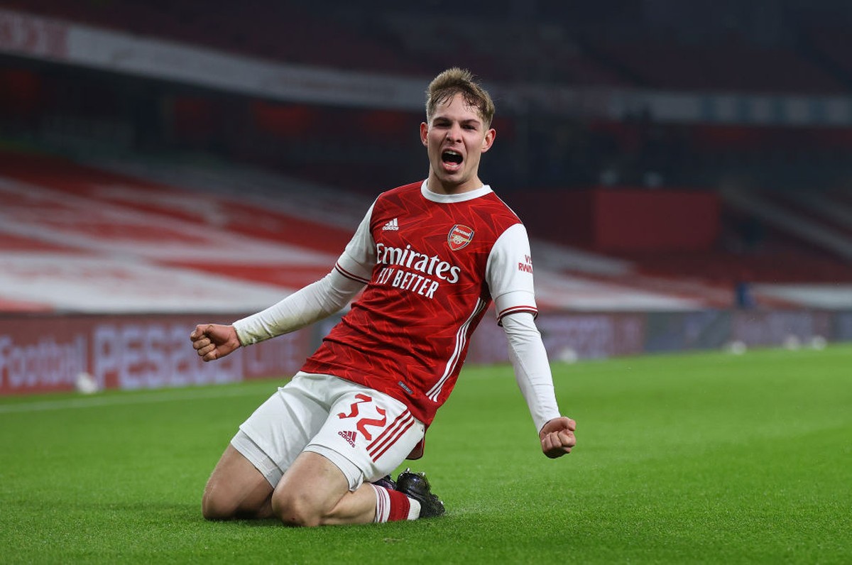 Emile Smith Rowe, Satu Lagi Calon Pemain Bintang Arsenal (Getty Images/Julian Finney)
