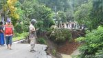Hati-hati! Jalan Utama Wonosobo-Kebumen Ambles