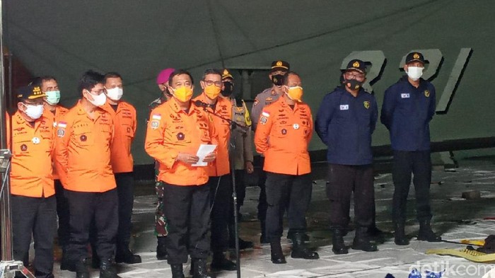 Kabasarnas Marsekal Madya TNI Bagus Puruhito (Azhar Bagas Ramadhan/detikcom).