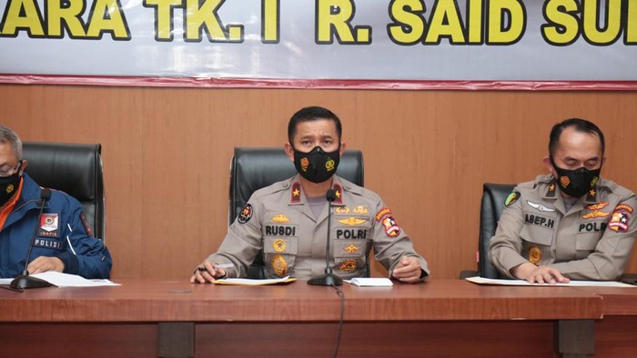 Karo Penmas Divisi Humas Polri Brigjen Rusdi Hartono di RS Polri (Foto: Tiara/detikcom)