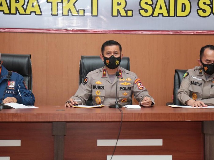 Karo Penmas Divisi Humas Polri Brigjen Rusdi Hartono di RS Polri (Foto: Tiara/detikcom)