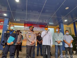 Sambangi RS Polri, Menhub Apresiasi Proses Identifikasi Korban Sriwijaya Air