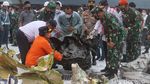 Momen Menhub dan Panglima TNI Cek Serpihan Sriwijaya Air SJ182