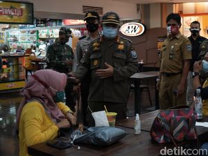 Pembatasan Baru, Tim Gabungan Inspeksi Prokes Mall Bandung