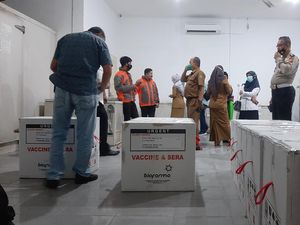 Disetujui BPOM, Vaksin Sinovac Mulai Dikirim ke 3 Wilayah di Riau