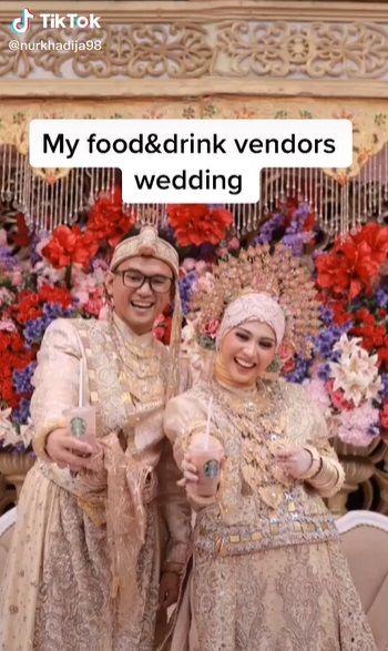 Pengantin Sediakan Starbucks hingga Live Kitchen Pizza