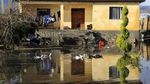 Ribuan Hektar Wilayah Albania Dikepung Banjir