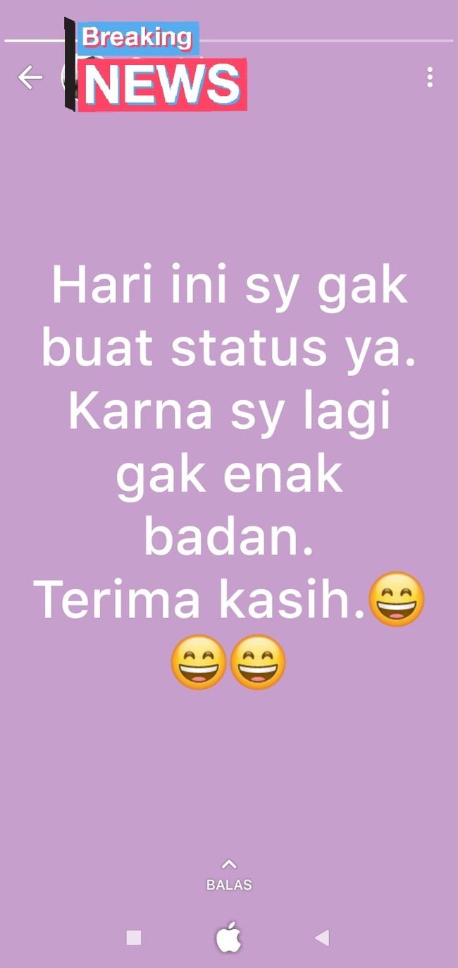 Ini sih bikin yang baca emosi sampai ke ubun-ubun, jadi malas komentar. Ada-ada aja memang kelakuan netizen Indonesia. Foto: Twitter/@txtdrstoryWA