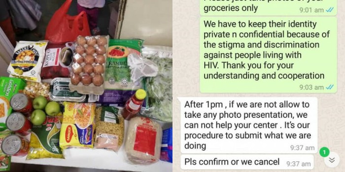 Tempat Pasien HIV/AIDS Ini Tolak Donasi Makanan Demi Lindungi Pasien