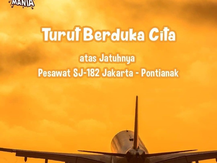 Ucapan Duka Sriwijaya Air SJ 182 Dikecam Gegara Tagline Enaknya Kebangetan