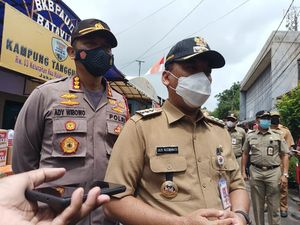 Cegah Klaster Corona di Masa PSBB Ketat, Kawasan Kota Tua Disterilisasi