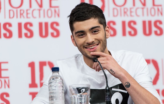 Zayn Malik LONDON, ENGLAND - NOVEMBER 24: (L-R) Niall Horan, Harry Styles, Liam Payne, Zain Malik and Louis Tomlinson of One Direction attends the Very.co.uk Christmas Catwalk Show at Victoria House on November 24, 2010 in London, England. (Photo by Ian Gavan/Getty Images)