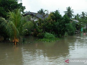 Ribuan Rumah di Bangka Terendam Banjir