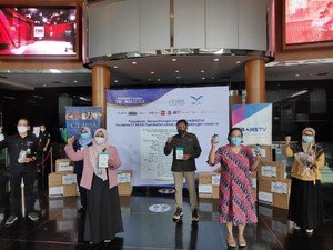 CT Arsa Foundation Donasikan 15 Ribu Masker-148 Vitamin ke 25 RS di Indonesia