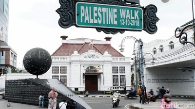 Ini Palestine Walk di Bandung, Bukti Dukungan Untuk Palestina