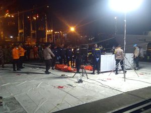 Hari ke-5 Evakuasi Sriwijaya Air SJ182, 141 Kantong Body Part Dikumpulkan