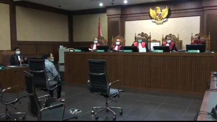 Maria Pauline Lumowa jalani sdiang dakwaan di Pengadilan Tipikor, Jakpus
