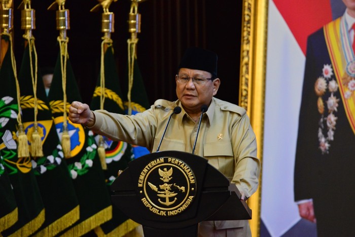 Menhan Prabowo Subianto