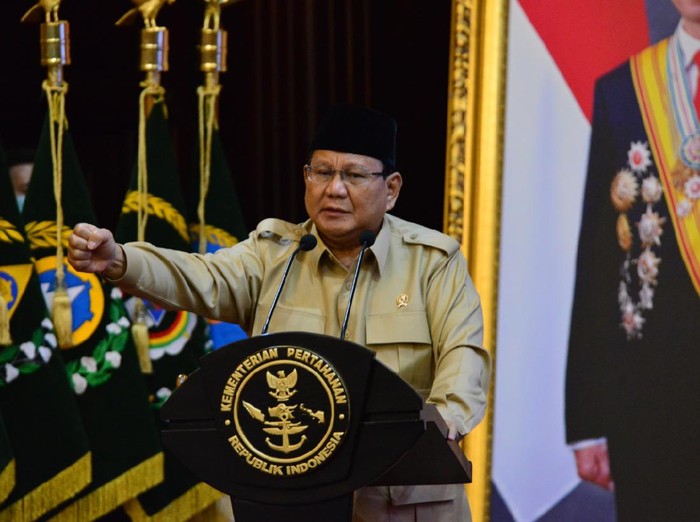 Menhan Prabowo Subianto