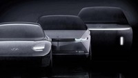 Hyundai siap gempur kembali pasar mobil listrik, kali ini Hyundai siap memperkenalkan moil listrik terbaru mereka Ioniq 5 yang dibangun dari mobi 45 Concept yang diperkenalkan pada 2019. Foto: Pool (hyundai/autocar)