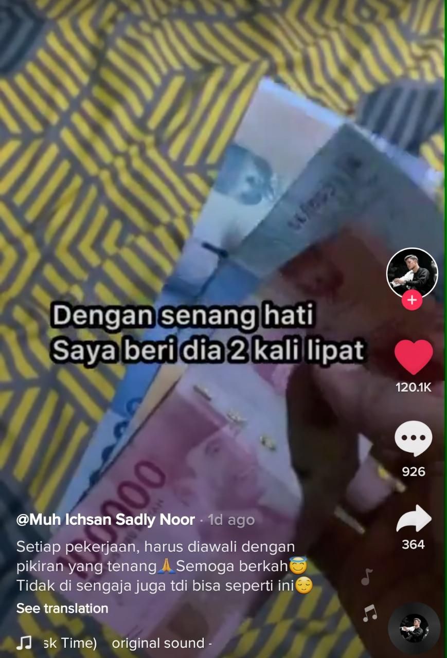 Ojol Terharu Diberi Rp 200 Ribu karena Dedikasinya Antar Makanan