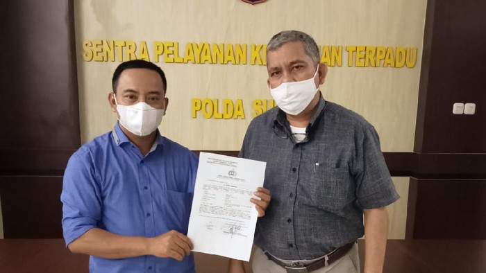 Pelapor soal cuitan guru besar USU (dok. Istimewa)