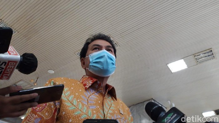 Wakil Ketua DPR Azis Syamsuddin (Rahel/detikcom)