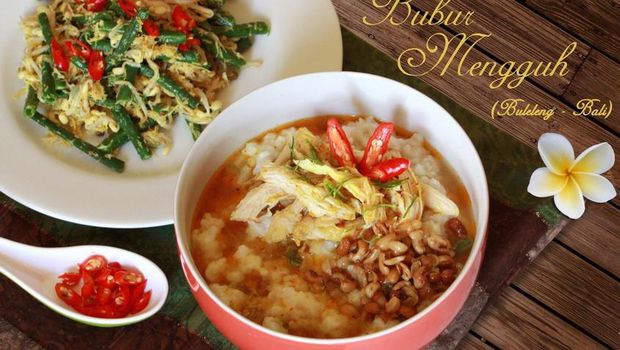 Mengenal Bubur Mengguh khas Bali yang Mirip Bubur Ayam