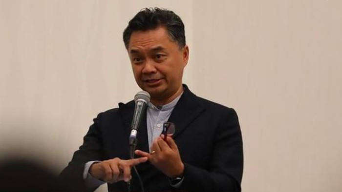 Dino Pati Djalal bicara di Konvensi Asosiasi Ilmu Hubungan Internasional Indonesia (AIIHI) di Universitas Udayana Bali