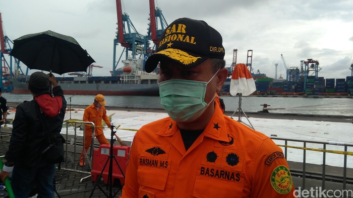 Direktur Operasi Basarnas, Brigjen Rasman MS. (Adhyasta Dirgantara/detikcom)