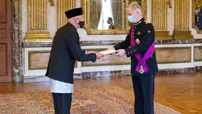 Dubes RI bertemu Raja Belgia (Istimewa)