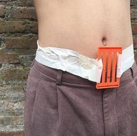 Ada-ada saja memang ulah netizen. Kalau ikat pinggangnya seperti ini mah kena keringat saja udah auto sobek deh.. Foto: Instagram/@galihjohar