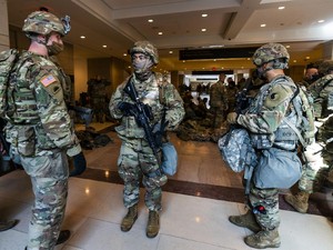 150 Tentara Garda Nasional Positif Corona Usai Jaga Pelantikan Biden