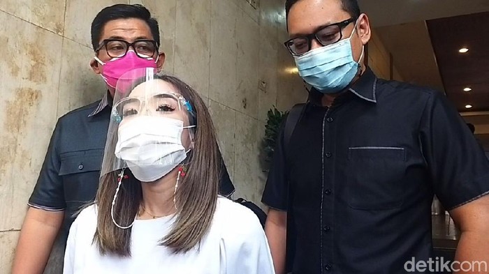 Gisel jalani wajib lapor di Polda Metro Jaya