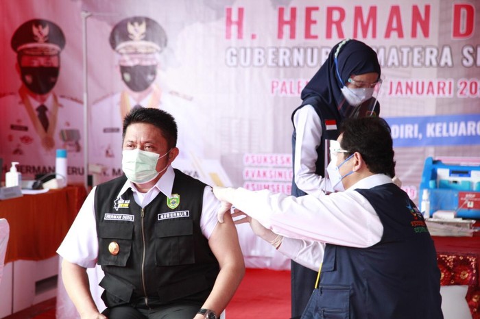 Gubernur Sumsel Herman Deru