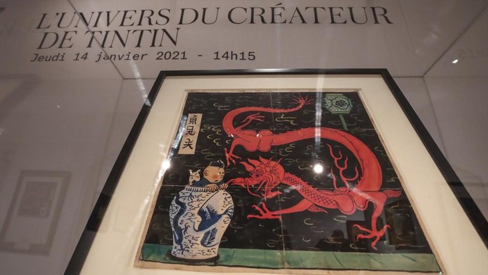 Komik Langka Tintin Dilelang di Paris