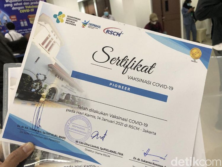 Sudah Vaksin COVID-19 atau Belum? Ini Lho Tandanya