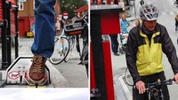 Di Norwegia ada eskalator untuk pesepeda di tanjakan yang curam. Wah, tak perlu takut ngos-ngosan ini. (dok Bored Panda)