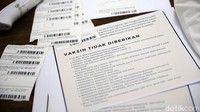 Ada beberapa syarat yang diberikan kepada petugas kesehatan untuk mendapatkan vaksin.
