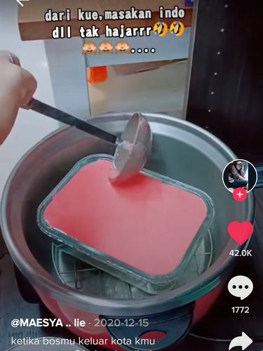 Saat Majikan Pergi, ART Hobi Masak Ini Bikin Cilok hingga Kue Lapis